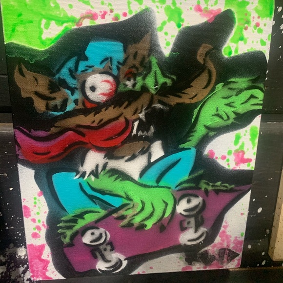 Stink bug artwork canvas - Picture 2 of 2